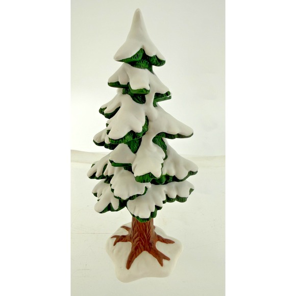 Department 56 Other - Dept 56 Heritage Village Collection LARGE PORCELAIN PINE  #5218-3 Christmas